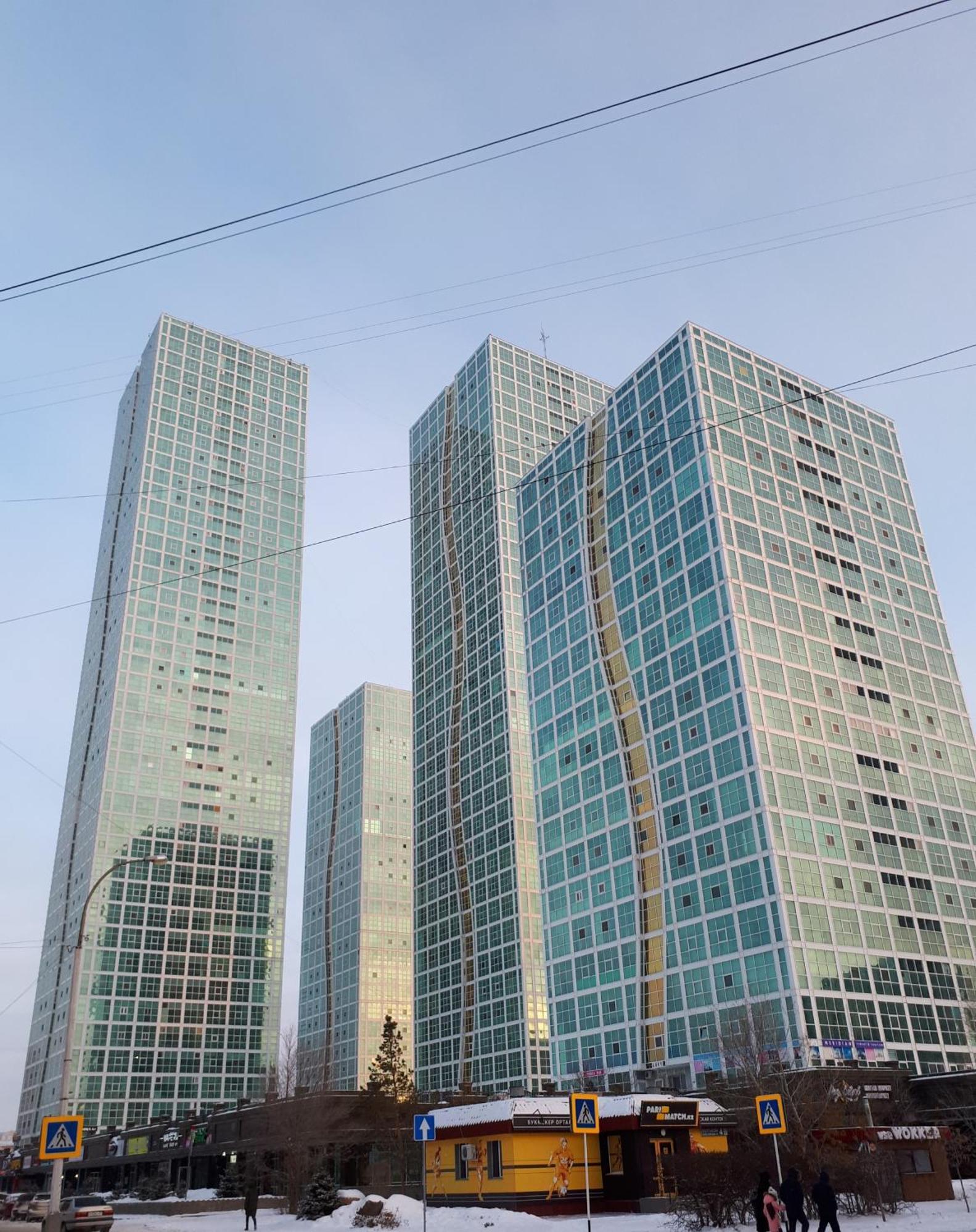 Апартаменты На Набережной С Панорамным Видом На 39 Этаже Nur-Sultan  Exterior photo